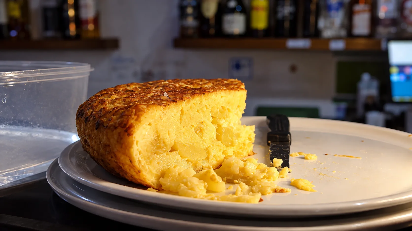 tortilla de patatas jugosa restaurante apz placa catalunya